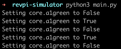 Script execution results